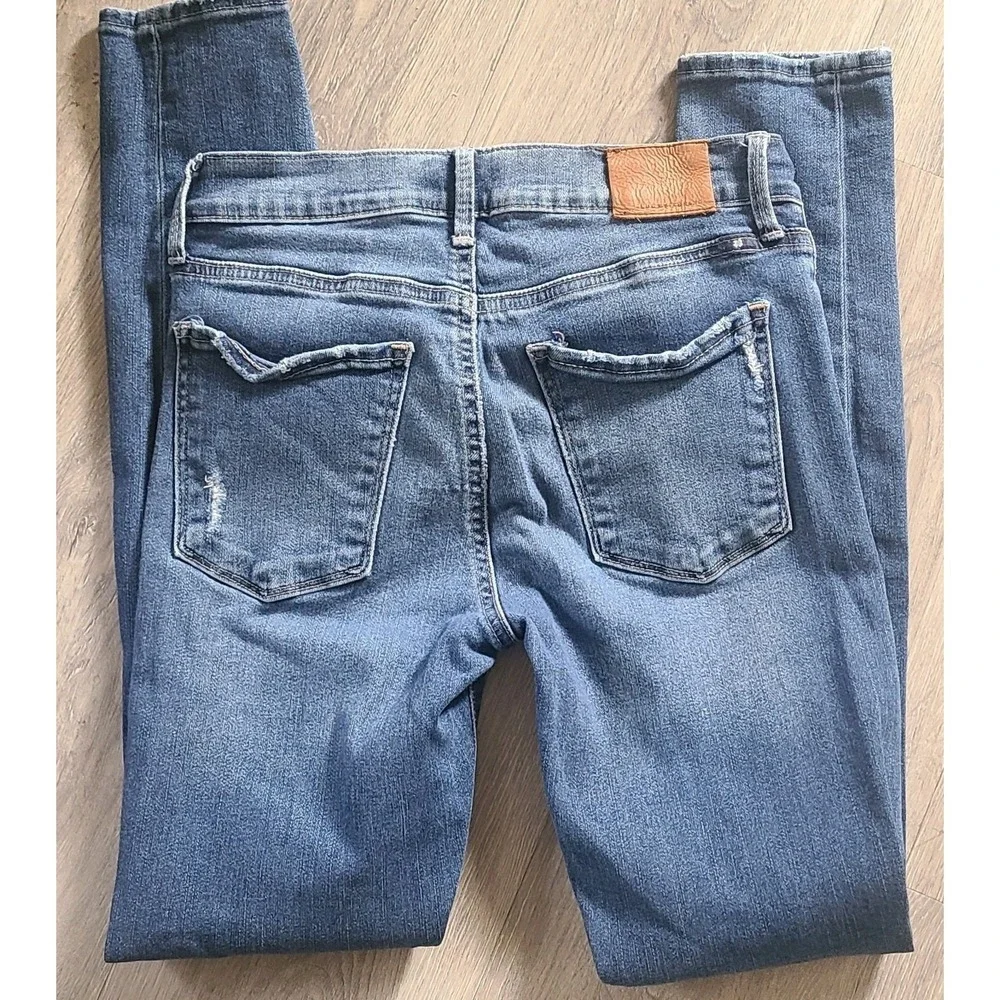 Lucky Brand Jeans Womens 2/26 Denim Brooke Legging Straight Skinny Low Rise - Picture 6 of 6